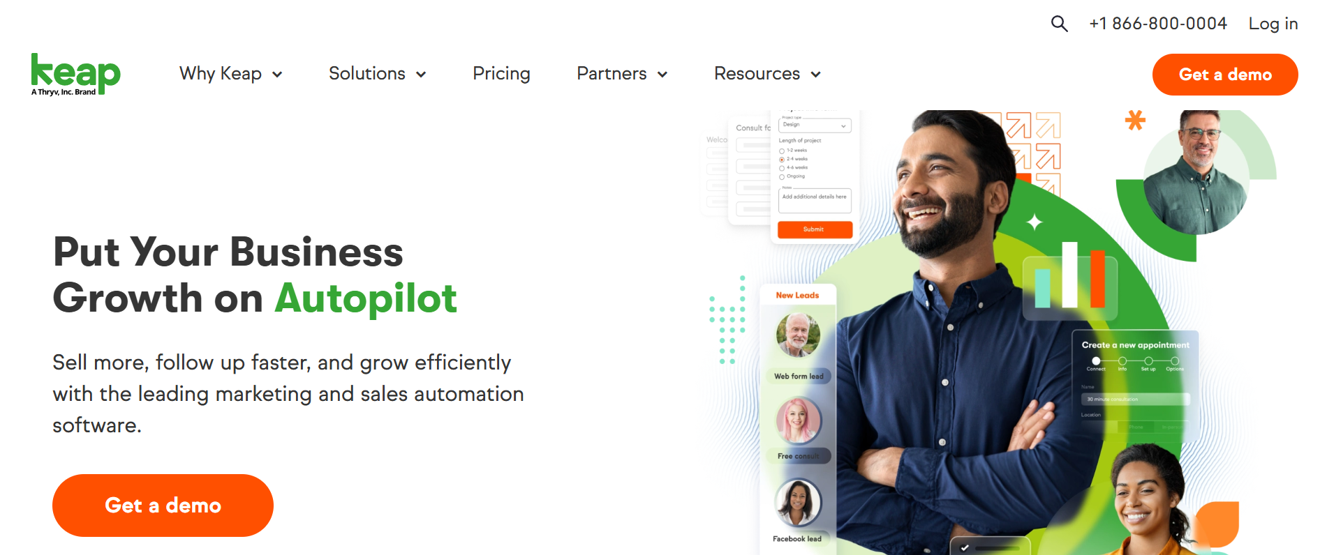 Keap Marketing Automation Tool