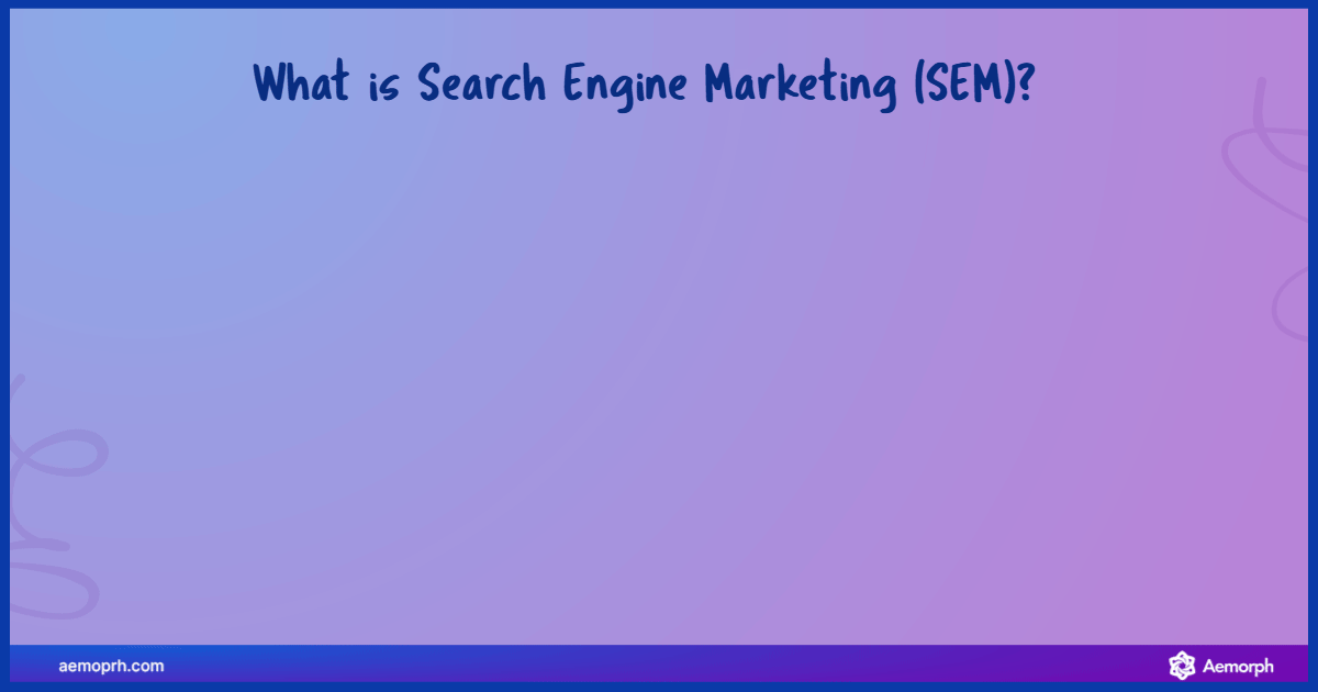 Diagram showing PPC ad on SERP with label “Ad”