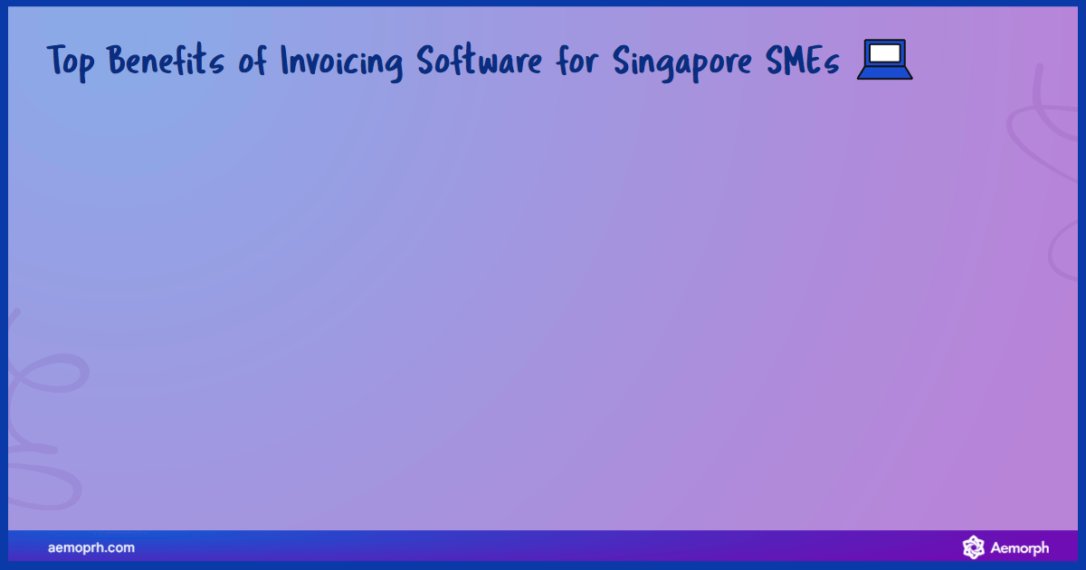 Benefits of using invoicing software for Singapore businesses Why invoicing matters for SMEs for automation, billing accuracy, compliance, integration, and local support.