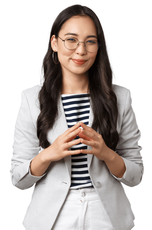 business-finance-employment-entrepreneur-money-concept-creative-young-asian-businesswoman-have-smart-idea-thinking-scheming-prepare-plan-squinting-camera-interested 1