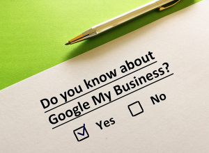 yes or no question for do you know about google my business