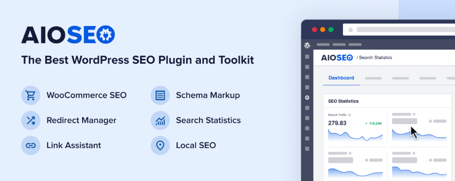 logo và dịch vụ của aioseo