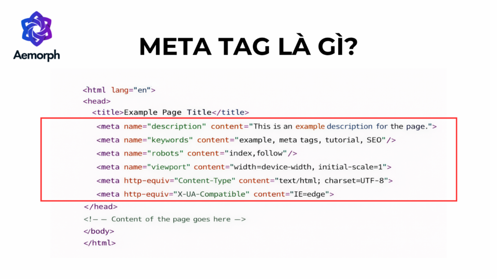 meta tag là gì