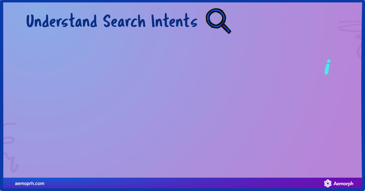 types of search intent give a different content type.