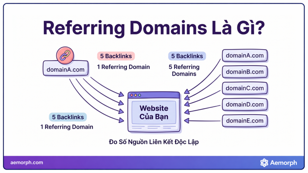referring domains là gì