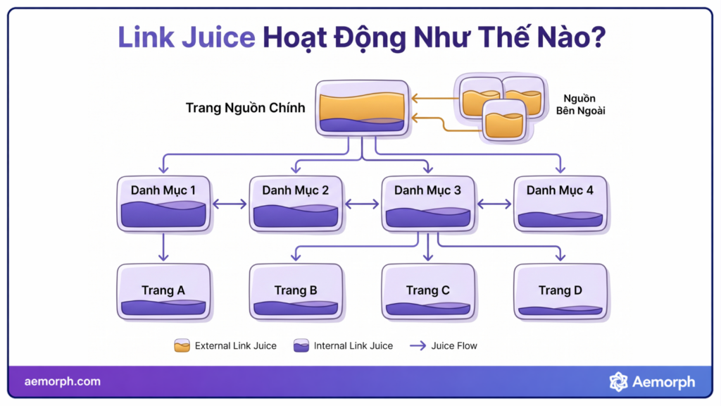 link juice hoạt động như thế nào