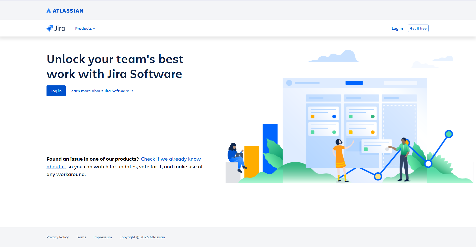 Jira Homepage