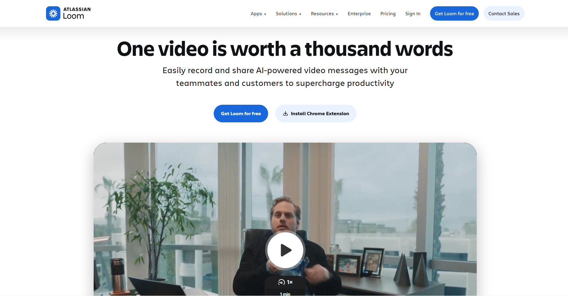 Loom Async Communication Tools Homepage