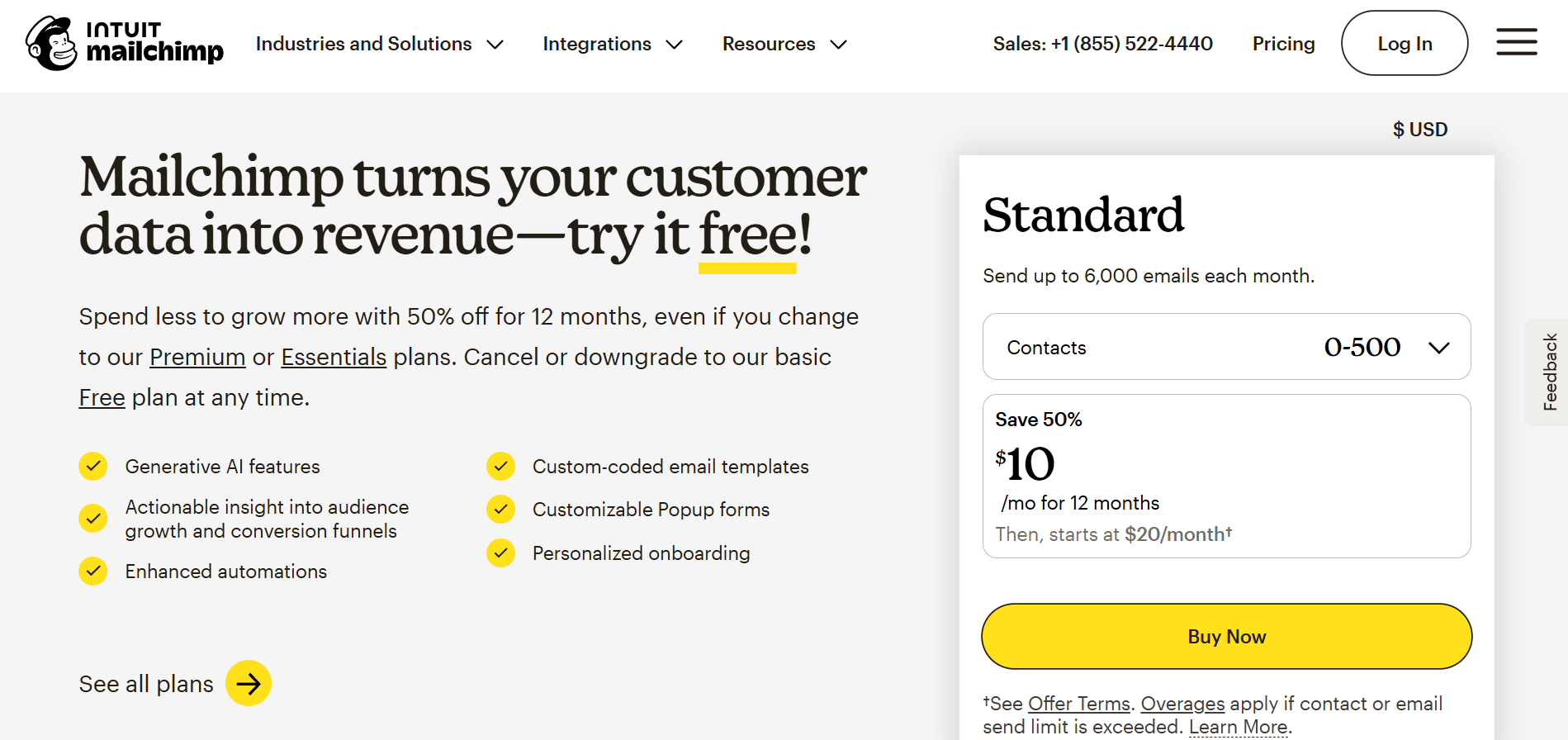 MailChimp Marketing Automation Tool