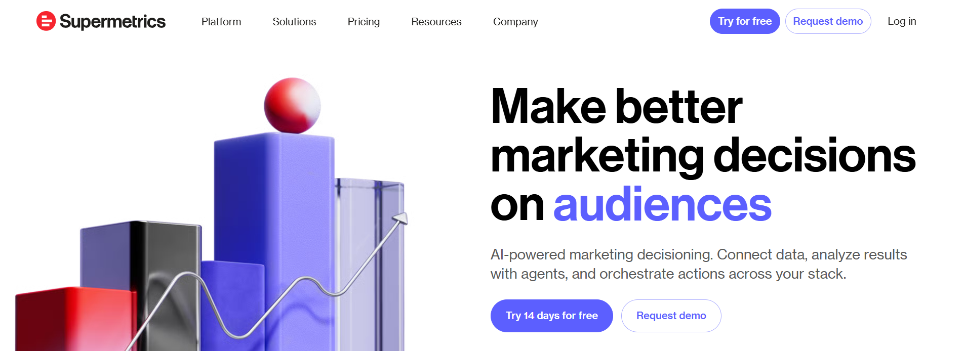 Supermetrics webpage