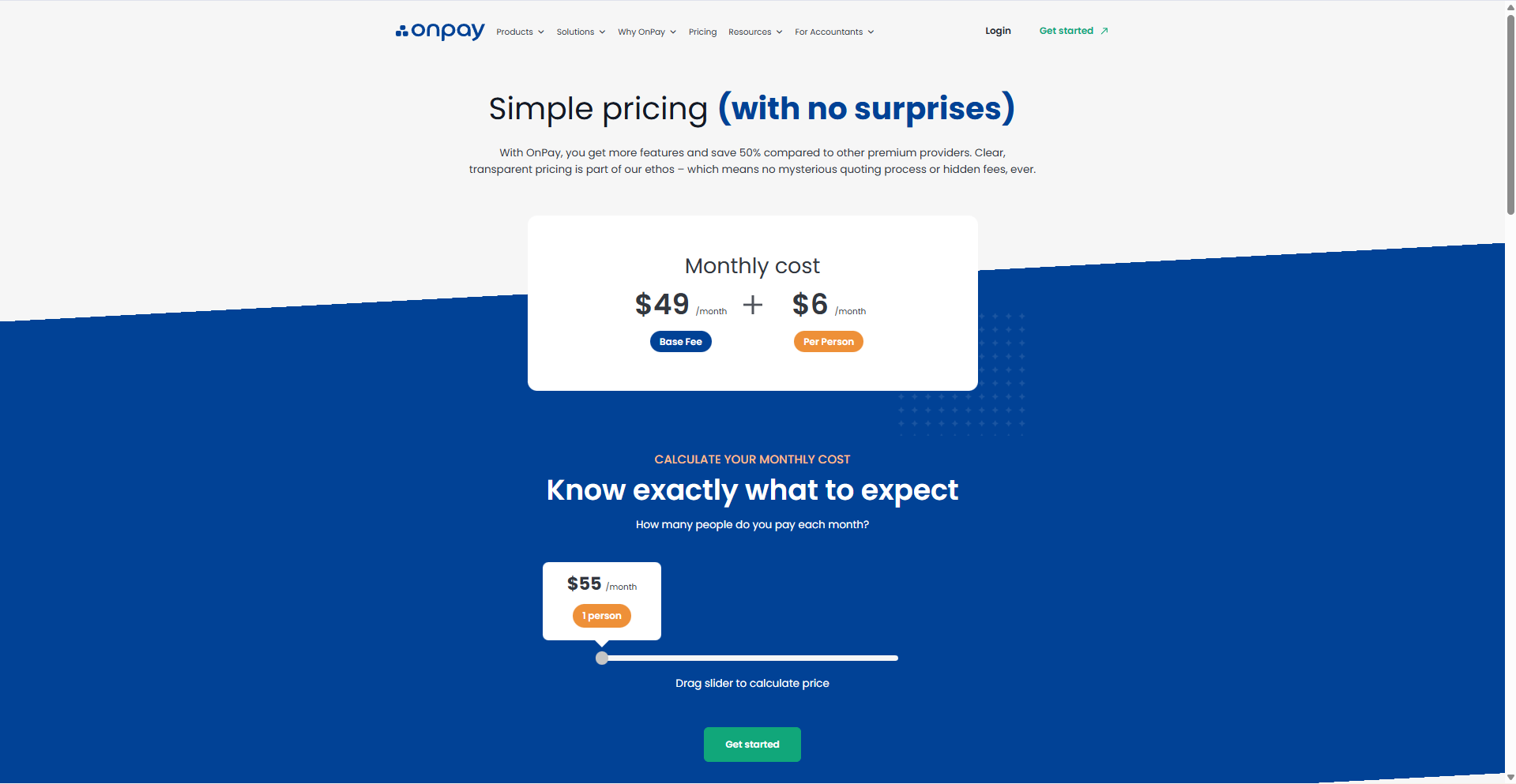 OnPay Pricing Plans