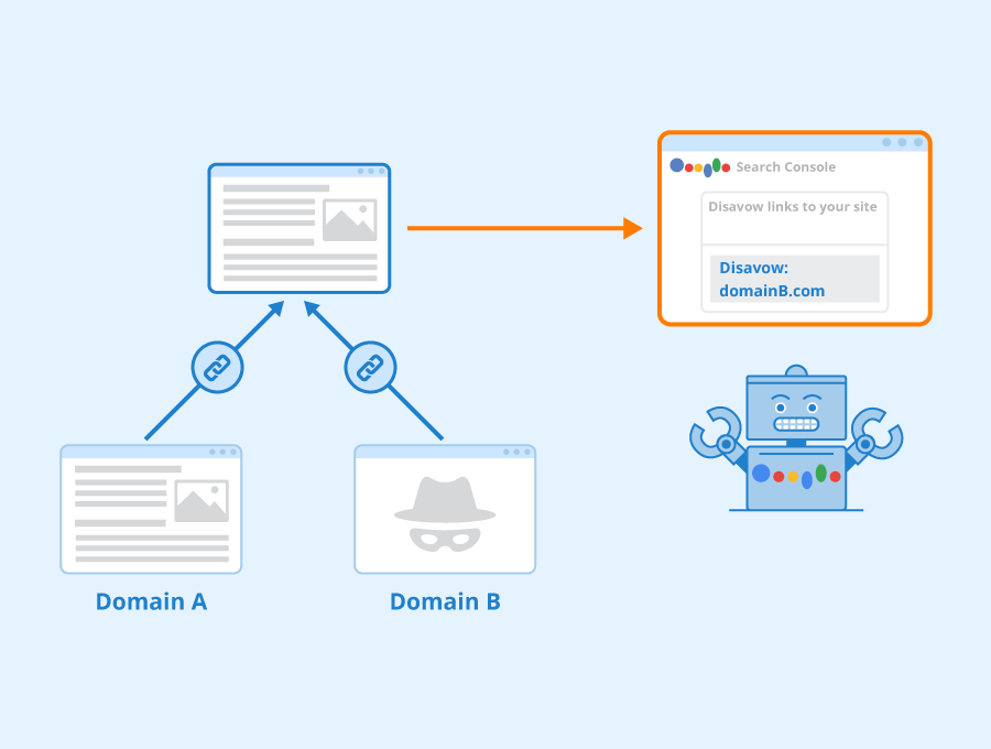 remove bad backlink