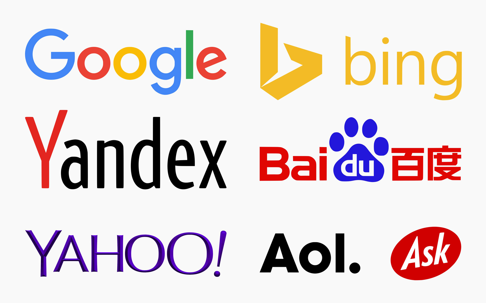 different types of search engines