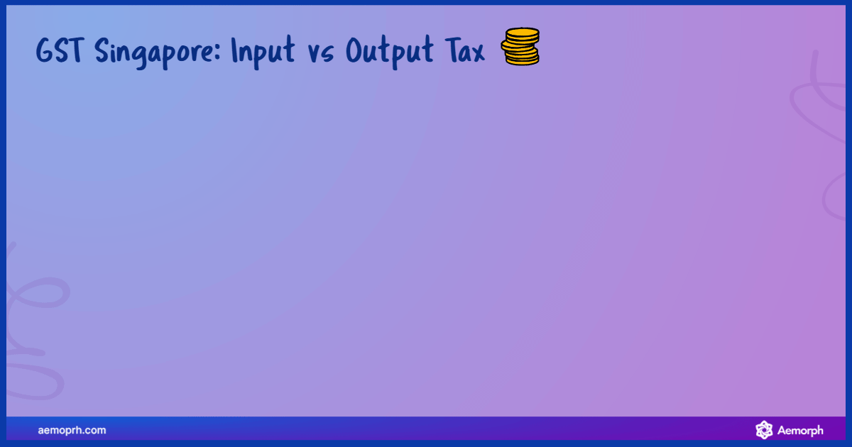 Input and output tax comparison Comparison of input GST (paid on items like office supplies and services) with output GST (collected on sales).