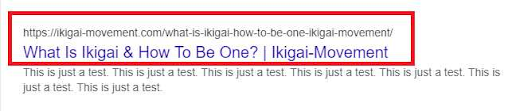 what is ikigai & how to be one Google search result